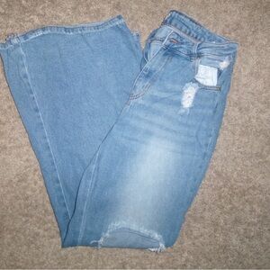 Rue21 Light Blue Flare Jeans